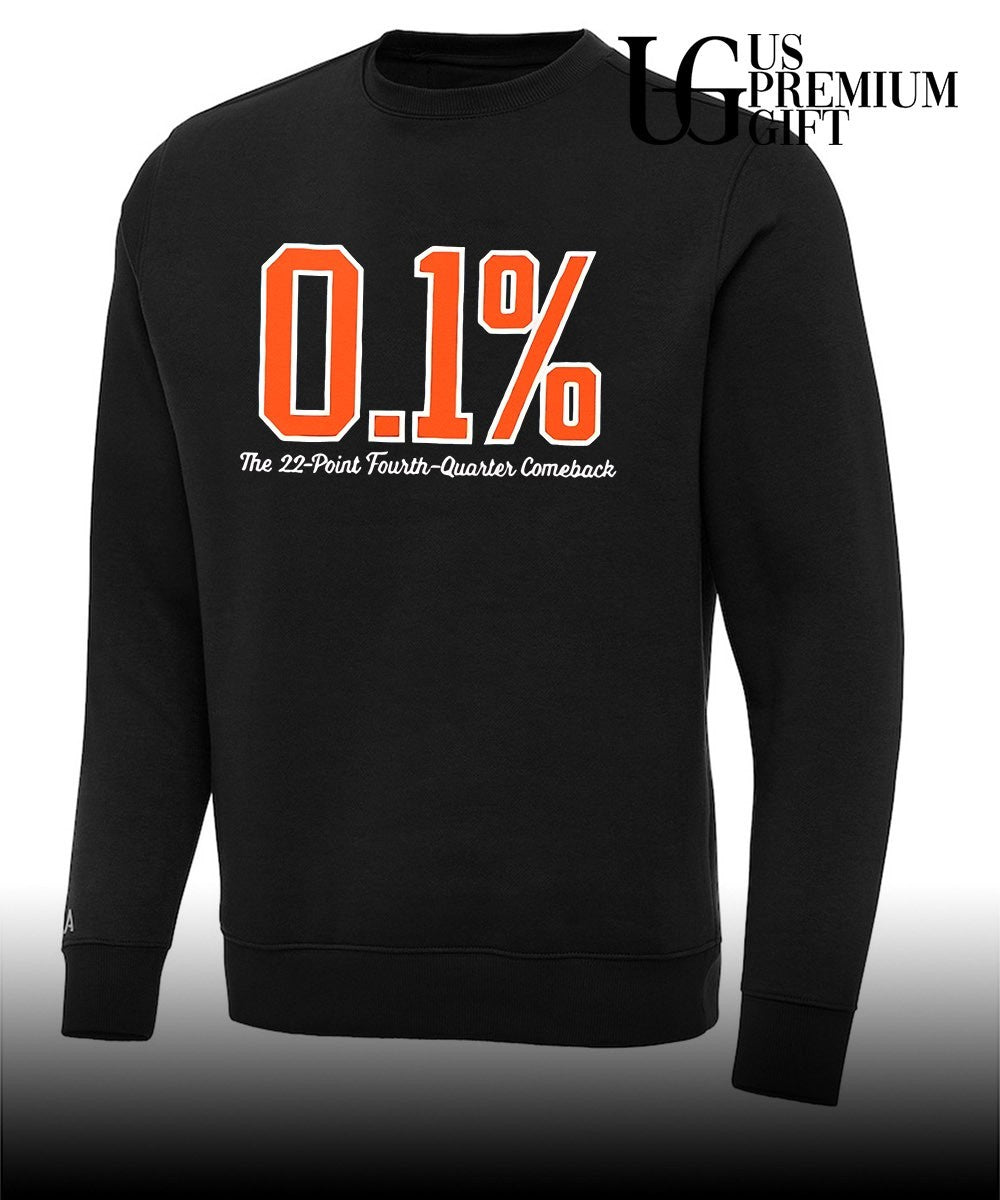 0.1 percent The 22-Point Fourth-Quarter Comeback New York Mets basketball 2026 unlikely comeback graphic shirt