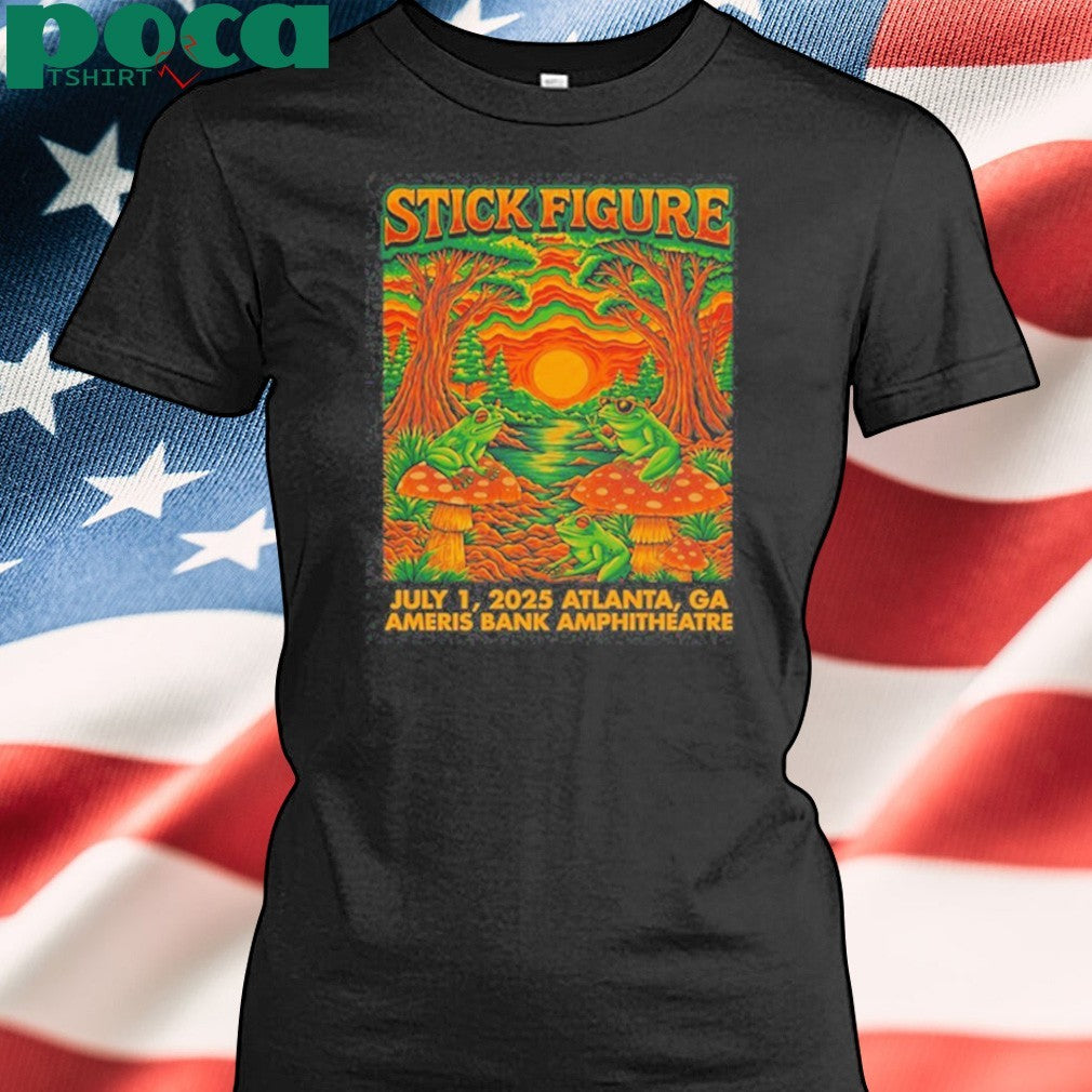 01 July 2025 Concert Atlanta, GA Stick Figure Shirt
