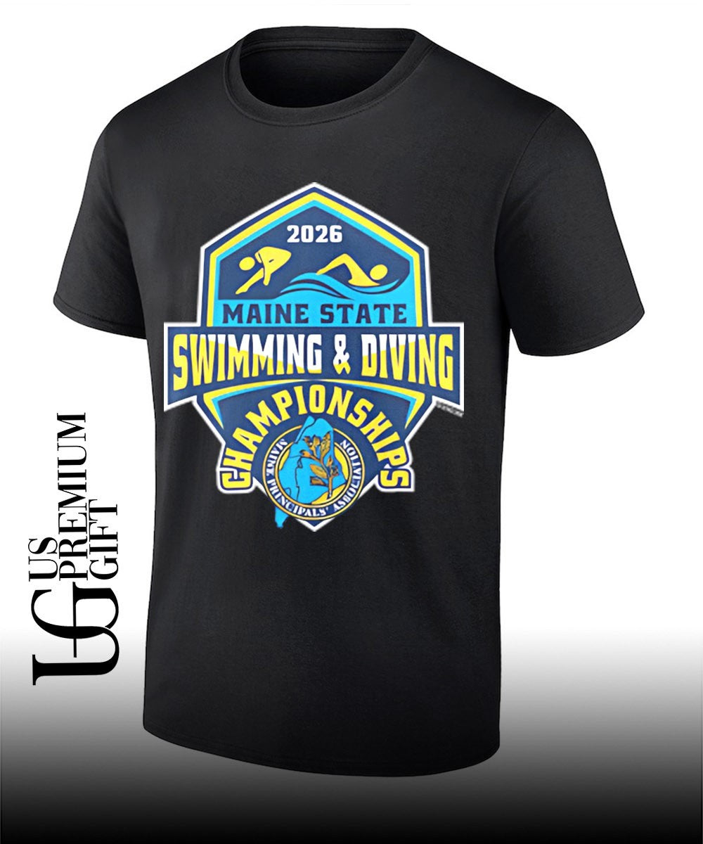 MPA Maine State Swimming & Diving Championships 2026 T-shirt