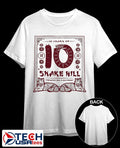 10 years of Snake Hill the wurst bar in Baltimore shirt