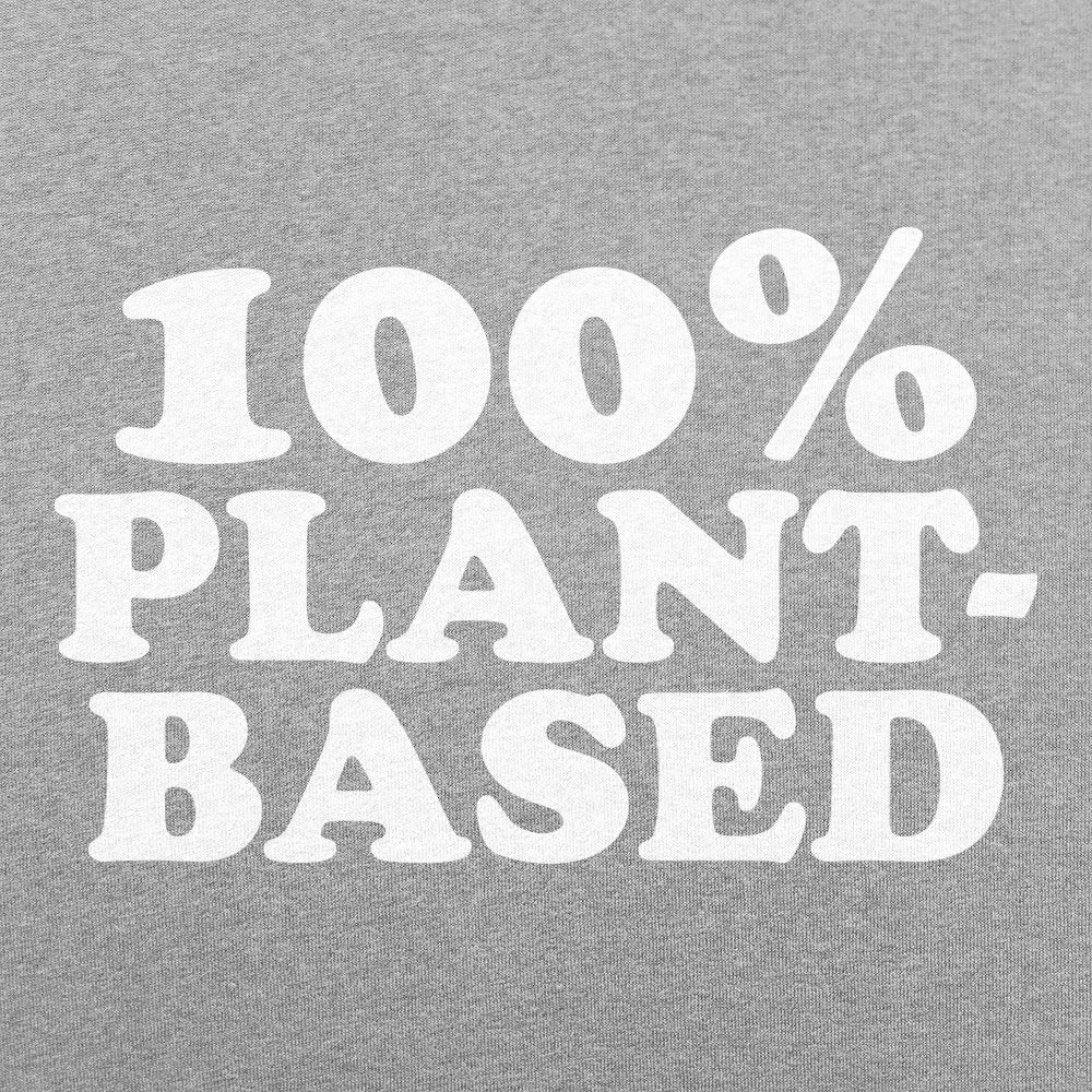 100% Plant Based Vegan Vegetarian Slogan
