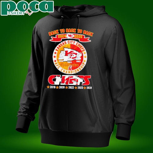2024 2025 Kansas City Chiefs AFC Championship Champions logo shirt