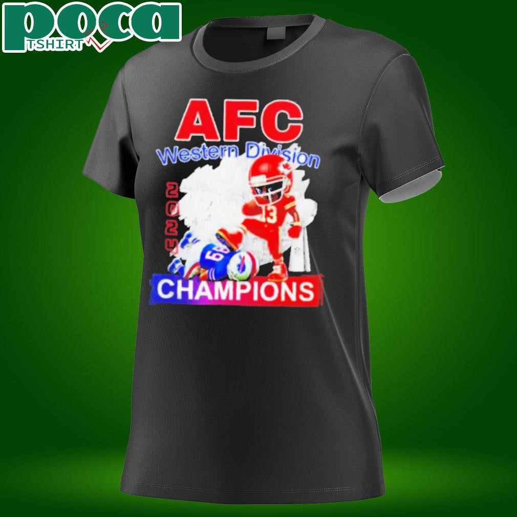 2024 AFC Western Division Champions Kansas City Chiefs shirt