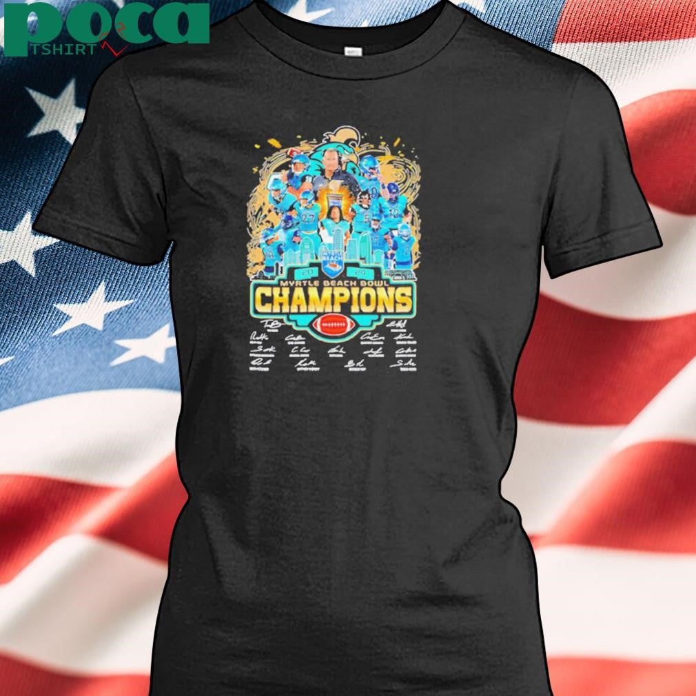 2024 Myrtle Beach Bowl Champions Coastal Carolina Chanticleers shirt