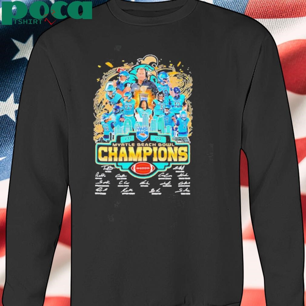 2024 Myrtle Beach Bowl Champions Coastal Carolina Chanticleers shirt