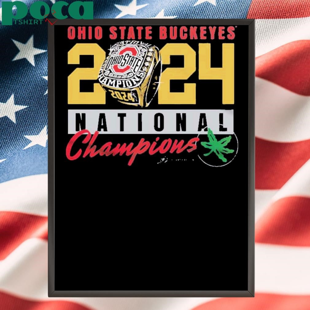 2024 Ohio State Champions Ring 2024-2025 College Football Playoff National Champions Unisex T-Shirt