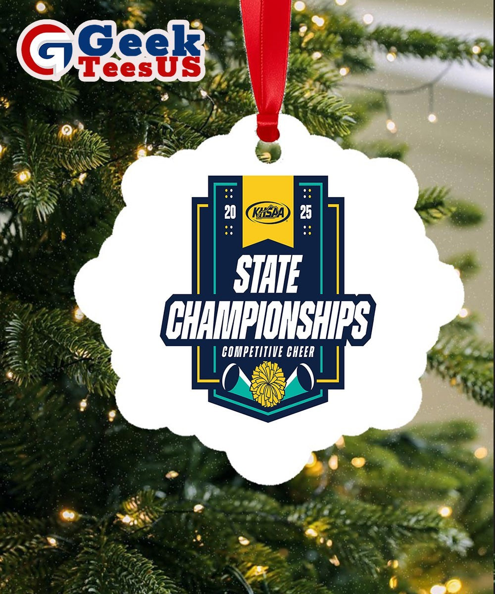 2025 KHSAA Competitive Cheerleading State Championships logo Ornament