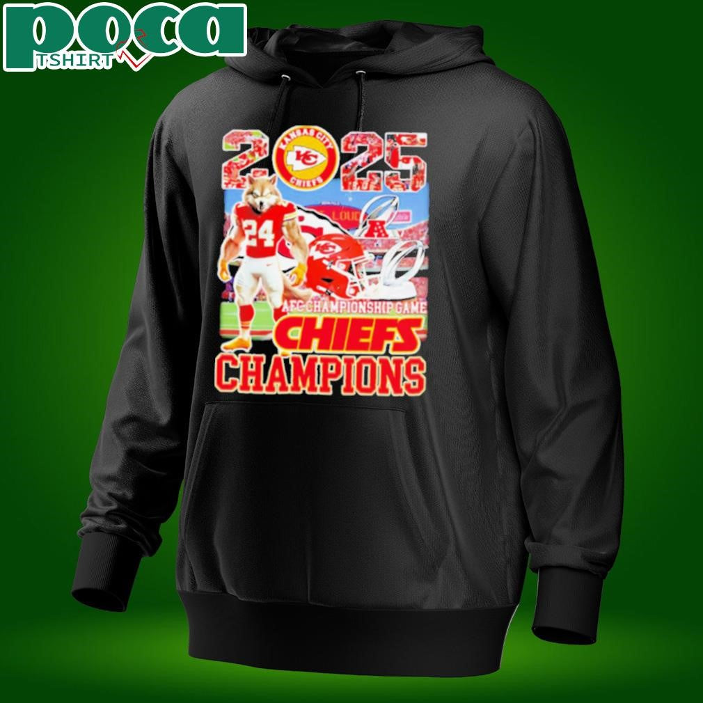 2025 Kansas City Chiefs AFC Championship Game Chiefs Champions shirt
