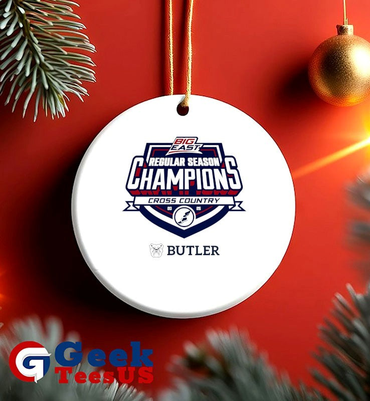 2025 Regular Season Champions Big East Butler Men’s Cross Country logo shirt
