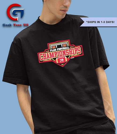 2025 SOOH Flag Football Championships logo shirt