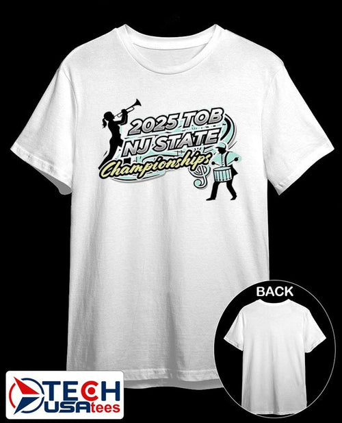2025 TOB NJ State Championships logo shirt