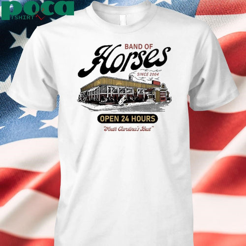 2025 Tee Band of Horses Diner 2024 Tour shirt