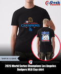 2025 World Series Champions Los Angeles Dodgers MLB Cup shirt