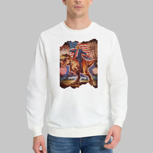 2026 4th Of July Trump T-Rex Dinosaur Shirt