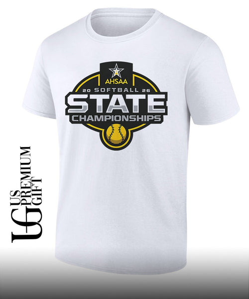 2026 AHSAA Softball State Championships logo T-shirt