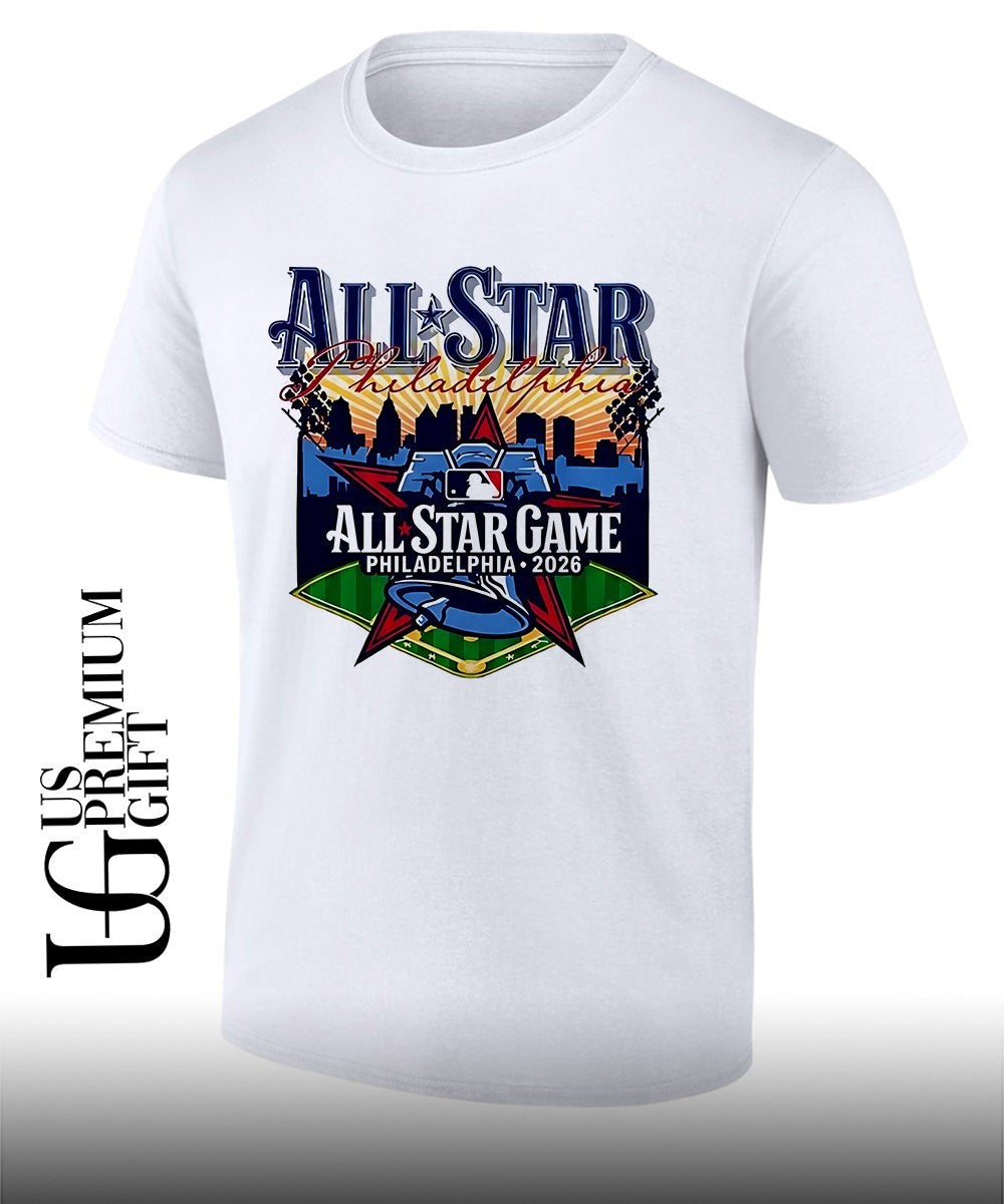2026 All Star Game Philadelphia Liberty Bell commemorative baseball team MLB shirt