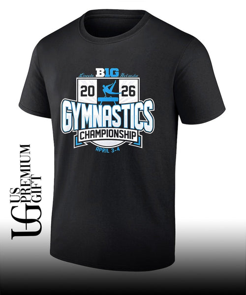 2026 Big Ten Men’s Gymnastics Championships shirt