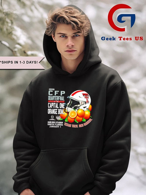 2026 CFP Quarterfinal Texas Tech Red Raiders at the Capital One Orange Bowl shirt