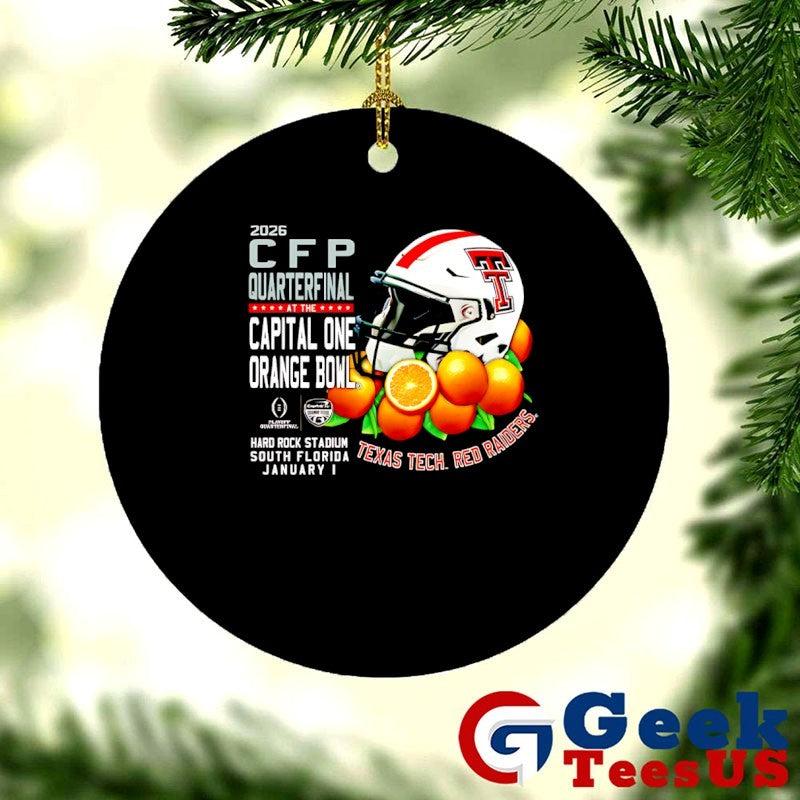 2026 CFP Quarterfinal Texas Tech Red Raiders at the Capital One Orange Bowl shirt