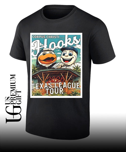 2026 Corpus Christi Hooks Opening Night Texas League Tour shirt