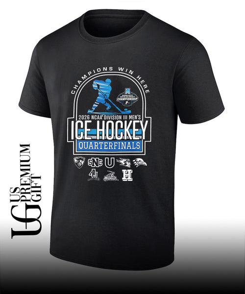 2026 Division III Men’s Ice Hockey Quarterfinals Champions Win Here shirt