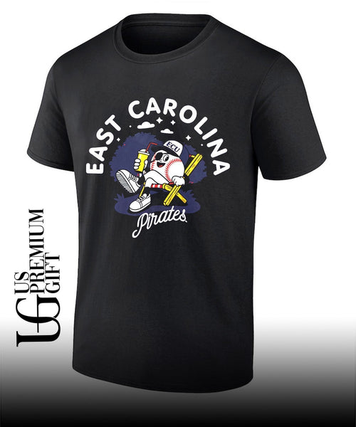 2026 ECU Cartoon Baseball shirt