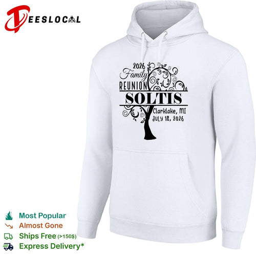 2026 Family Reunion Soltis Clarklake MI July 18 2026 tree shirt