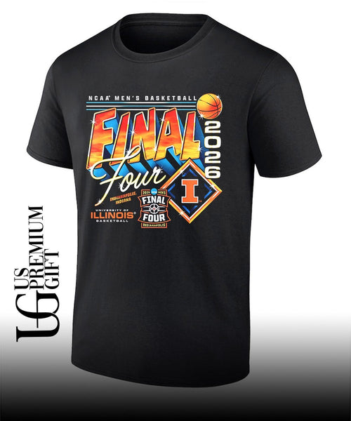 2026 Final Four Illinois Fighting Illini NCAA men’s basketball graphic shirt