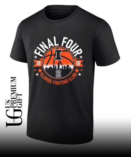 2026 Final Four Illinois Fighting Illini basketball March Madness shirt