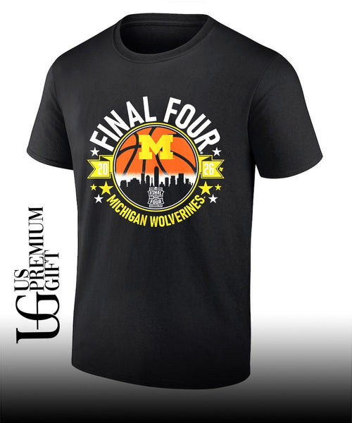 2026 Final Four Michigan Wolverines basketball March Madness shirt