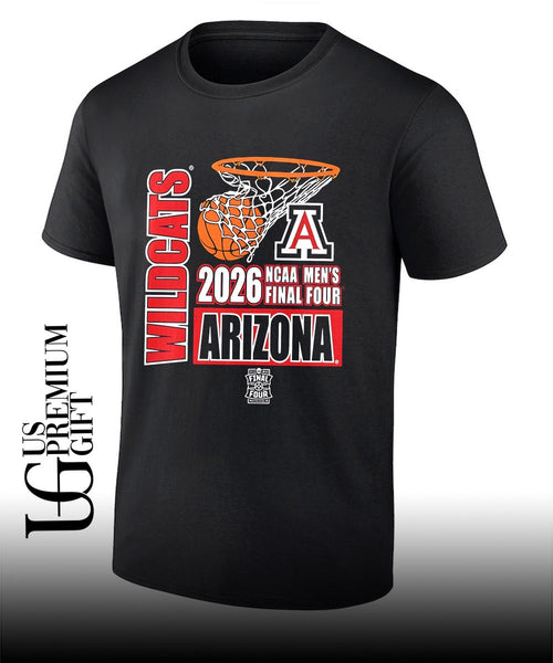 2026 Final Four NCAA Arizona Wildcats basketball Nothing But Net shirt