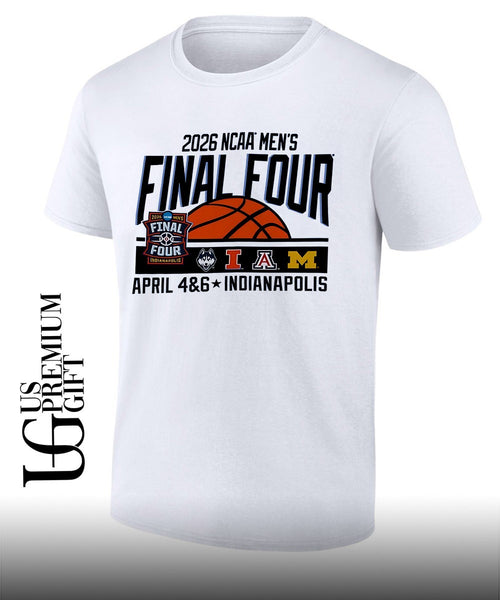 2026 Final Four NCAA Men’s basketball 4 Team April Indianapolis shirt