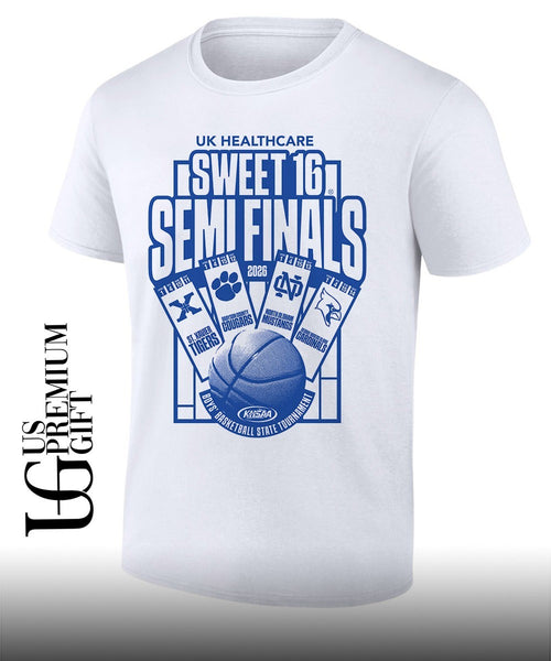 2026 KHSAA Boys Basketball Sweet 16 Semifinals State Championships shirt