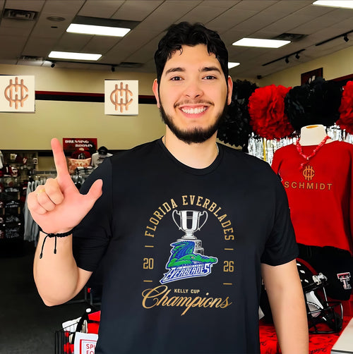 2026 Kelly Cup Champions Florida Everblades graphic shirt