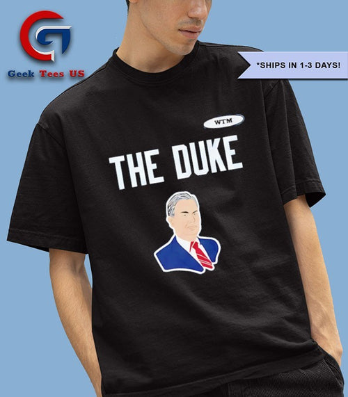 2026 License Plate Guy The Duke Wellington Mara T-shirt