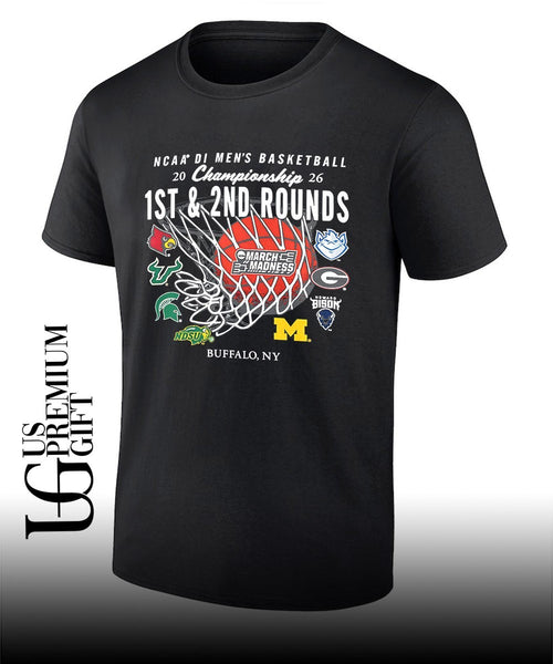 2026 March Madness NCAA DI Men’s Basketball Nets Championship 1St and 2nd Rounds shirt
