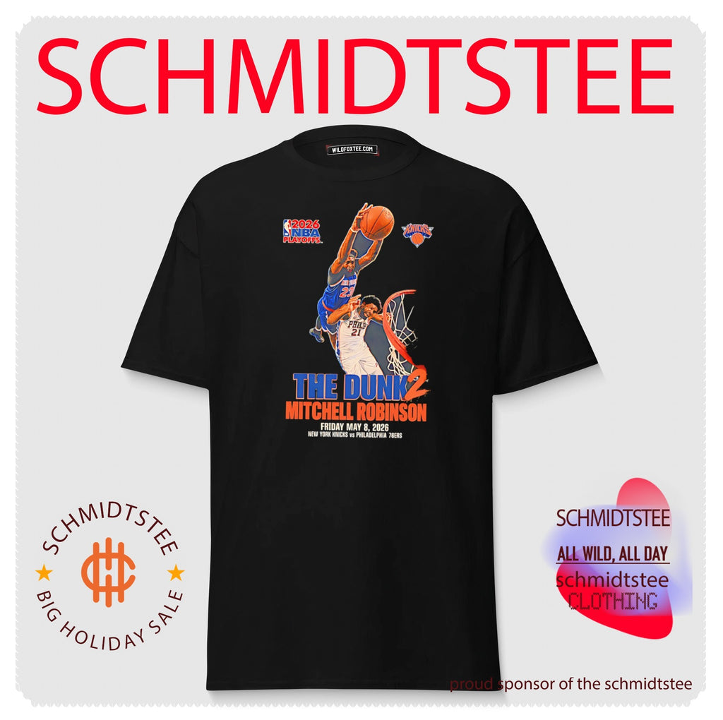 2026 NBA Playoffs NY Knicks The Dunk 2 Mitchel Robinson shirt