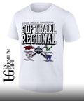 2026 NCAA Division I Softball Regional Arkansas Razorbacks Fordham Rams South Florida Bulls and Washington Huskies logo shirt