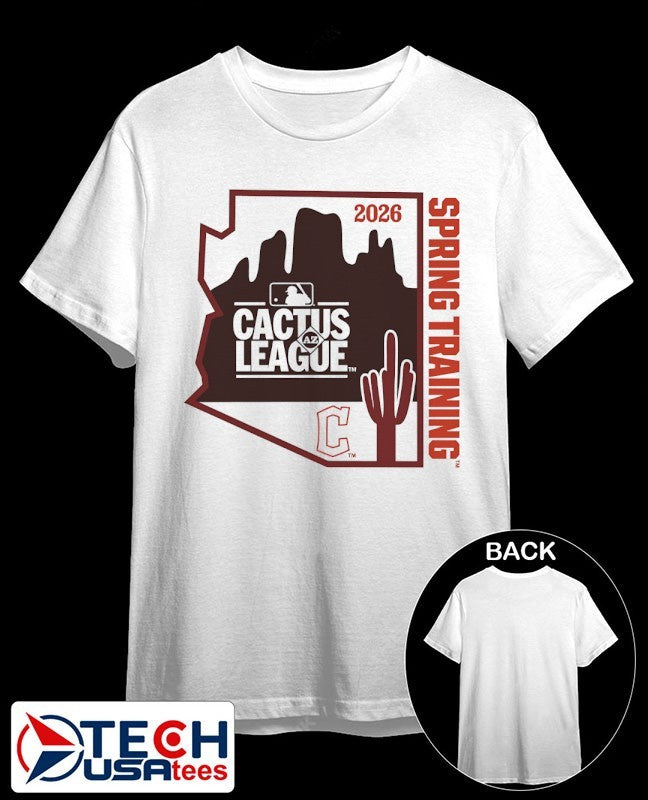 2026 Spring Training Cactus League Cleveland Guardians shirt