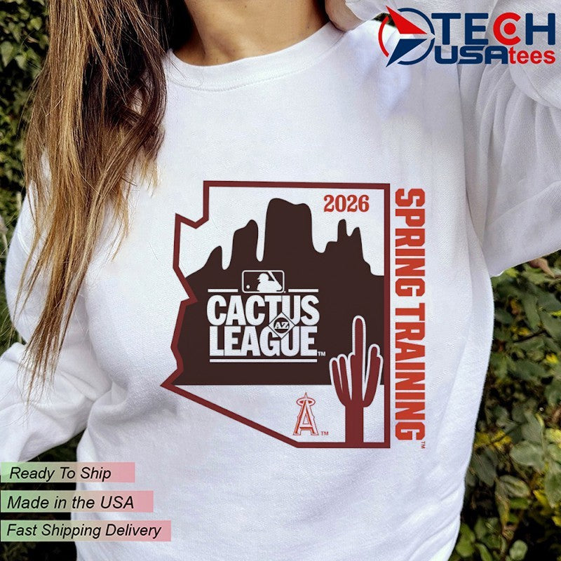 2026 Spring Training Cactus League Los Angeles Angels shirt