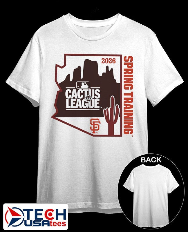 2026 Spring Training Cactus League San Francisco Giants shirt