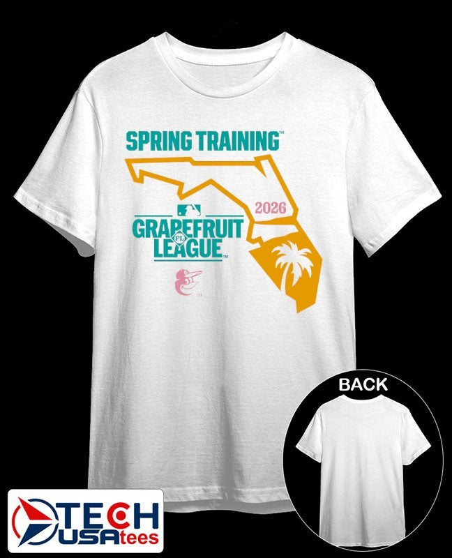 2026 Spring Training Grapefruit League Baltimore Orioles shirt