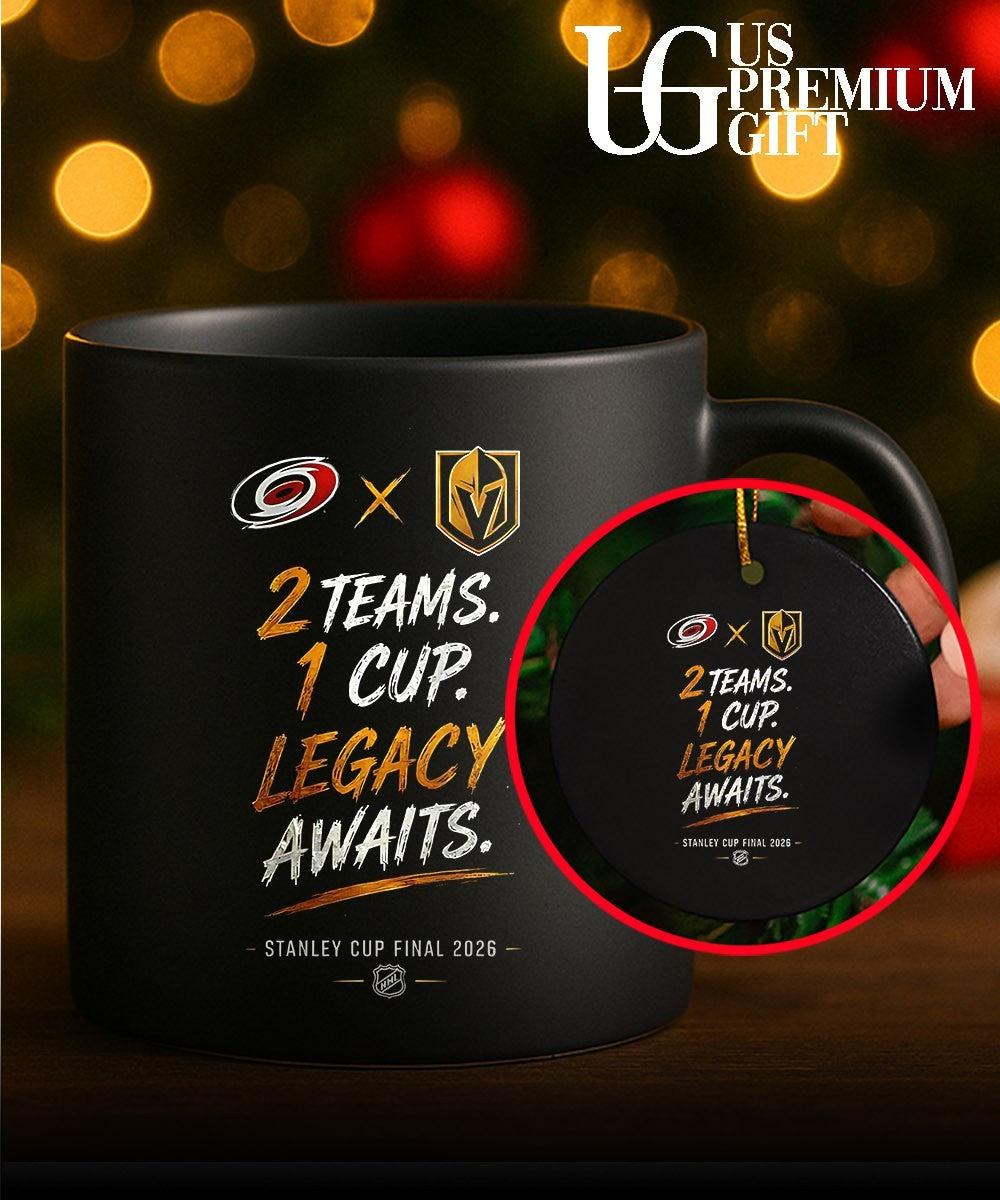 2026 Stanley Cup Finals Carolina Hurricanes vs Vegas Golden Knights hockey 2 teams 1 cup Legacy awaits shirt