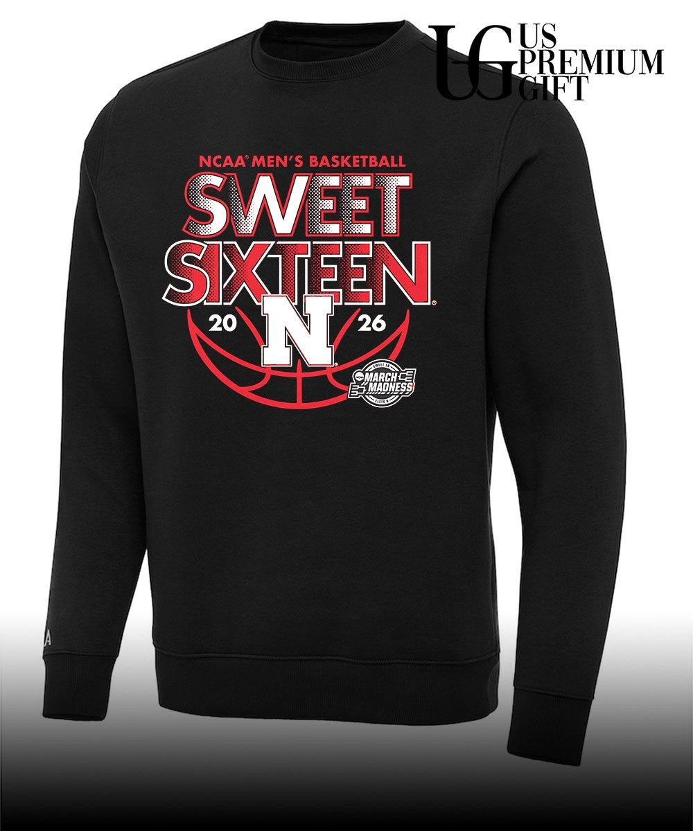 2026 Sweet Sixteen Nebraska Cornhuskers men’s basketball NCAA March Madness shirt
