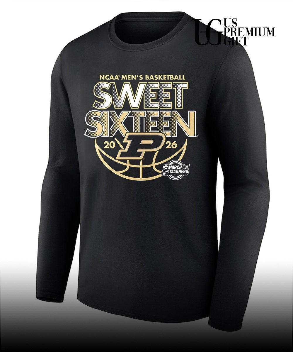 2026 Sweet Sixteen Purdue Boilermakers men’s basketball NCAA March Madness shirt