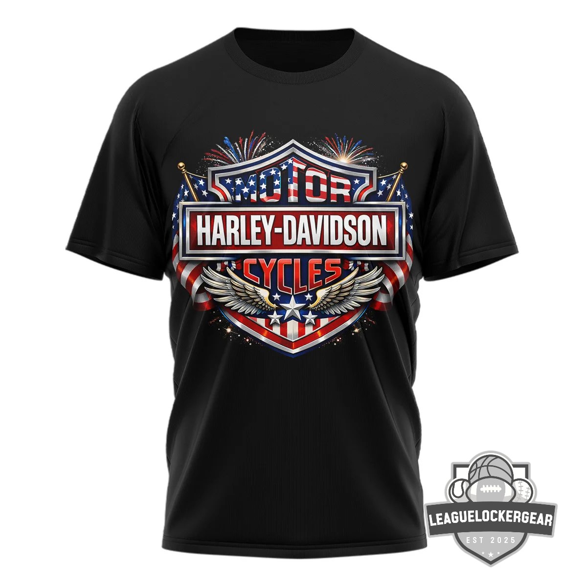 Harley-Davidson America’s 250th Anniversary 1776-2026 T-Shirt