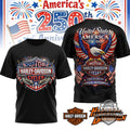 Harley-Davidson America’s 250th Anniversary 1776-2026 T-Shirt