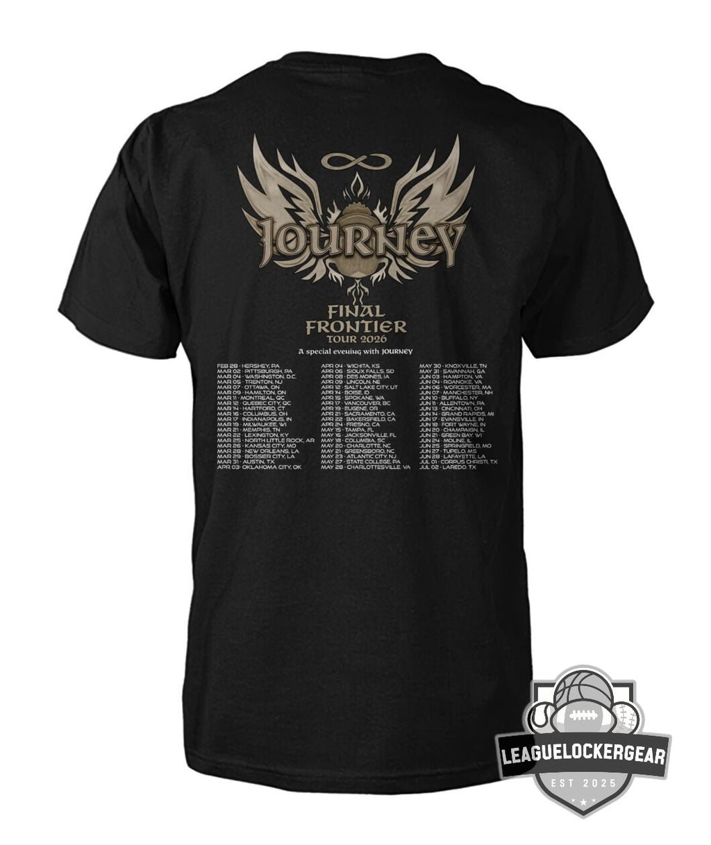 Journey Final Frontier Tour 2026 T-Shirt
