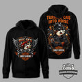 Buc-ee’s Harley-Davidson Turning Gas Into Noise Motorcycles Zip Hoodie