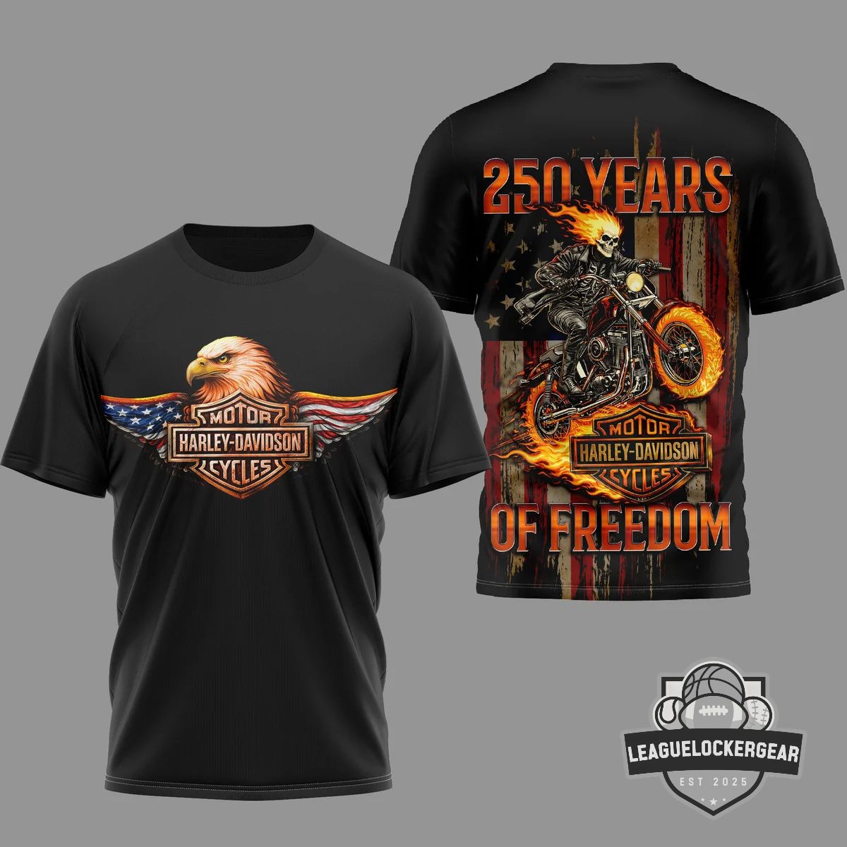 Harley-Davidson 250 Years of Freedom T-Shirt